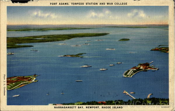 Torpedo Station And War College Newport Rhode Island