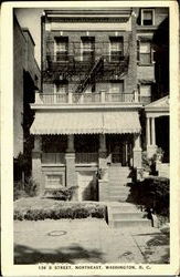 My Washington Home, 136 B Street Postcard