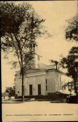 South Congregational Church St. Johnsbury, VT Postcard Postcard