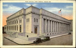 Post Office Fort Worth, TX Postcard Postcard