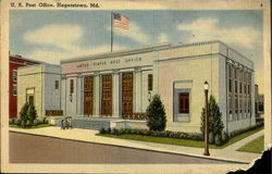 U. S. Post Office Hagerstown, MD Postcard Postcard