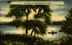 Greetings From Belchertown Postcard