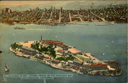 Alcatraz Island Postcard