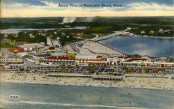 Aerial View Of Nantasket Beach Postcard