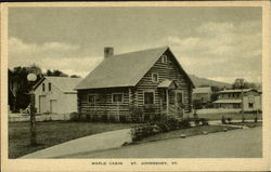 Maple Cabin St. Johnsbury, VT Postcard Postcard