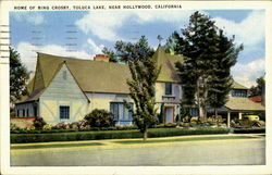 Home Of Bing Crosby, Toluca Lake Postcard