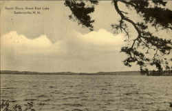 South Shore Great East Lake Postcard