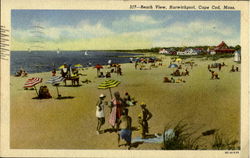 Beach View , Harwichport Postcard