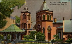 The Little Church Around The Corner Postcard