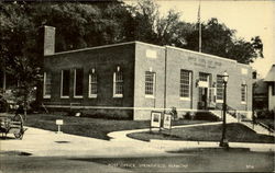 Post Office Springfield, VT Postcard Postcard