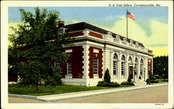 U. S. Post Office Caruthersville, MO Postcard Postcard