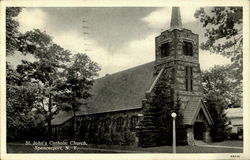 St. John's Catholic Church Postcard