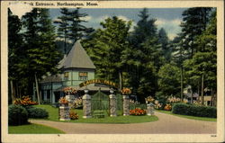 Laurel Park Entrance Postcard