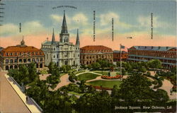Heart Of Old New Orleans Postcard