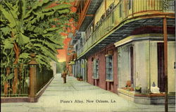 Pirate's Alley New Orleans, LA Postcard Postcard