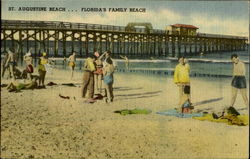 Florida's Family Beach Postcard