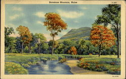 Borestone Mountain Maine Postcard Postcard