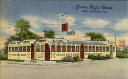 Cross Keys Diner Postcard