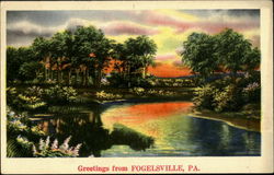 Greetings From Fogelsville Postcard