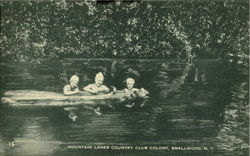 Mountain Lakes Country Club Colony Postcard