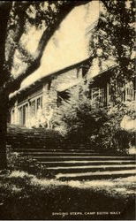 Singing Steps Camp Edith Macy Postcard