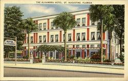 The Alhambra Hotel Postcard