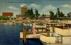 Sarasota Yacht Basin Postcard