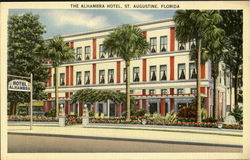 The Alhambra Hotel St. Augustine, FL Postcard Postcard