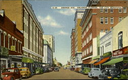 The City Beautiful, Orange Ave Orlando, FL Postcard Postcard