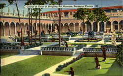 Corner Of Court Of Ringling Art Museum Postcard