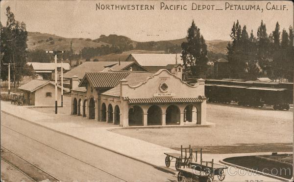 Northwestern Pacific Depot Petaluma California