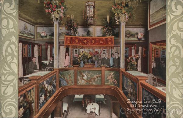 Shanghai Low Cafe Chinatown San Francisco California