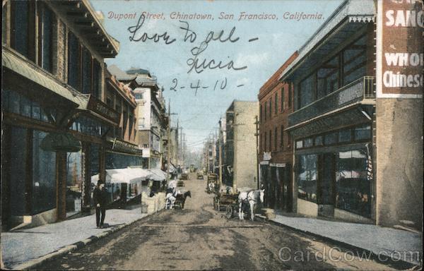 Dupont Street, Chinatown San Francisco California
