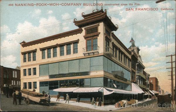 Nanking-Fook-Woh-Company Building Chinatown San Francisco California