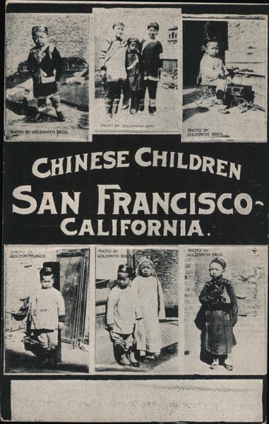 Chinese Children Chinatown San Francisco California