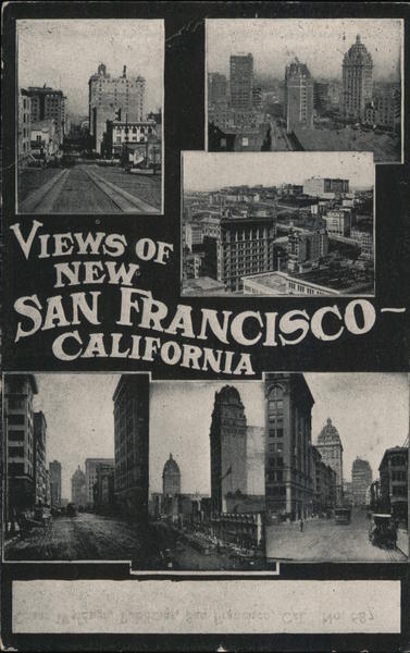 Views of New San Francisco California