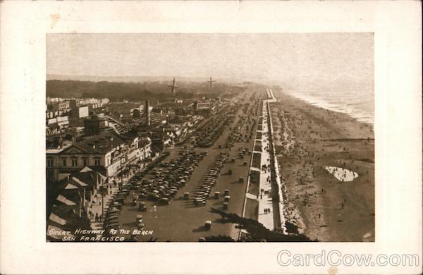 Great Highway at the Beach San Francisco California