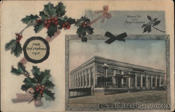 Wishing You a very Merry Christmas San Francisco California