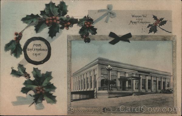 Wishing You a Very Merry Christmas New Cliff House San Francisco California