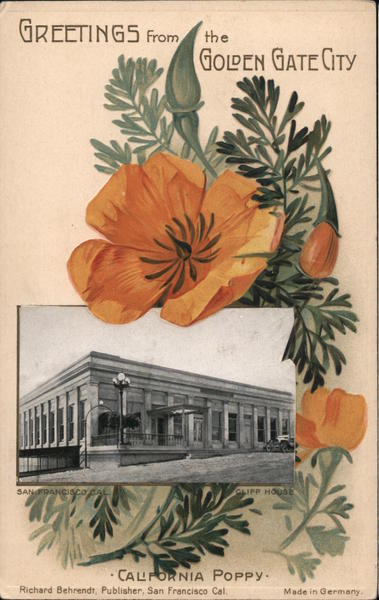 Greetings from the Golden Gate City San Francisco California