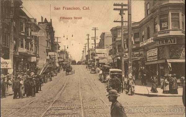 Fillmore Street San Francisco California