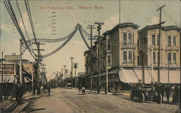 Fillmore Street San Francisco California