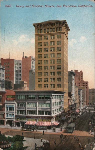 Geary and Stockton Streets San Francisco California
