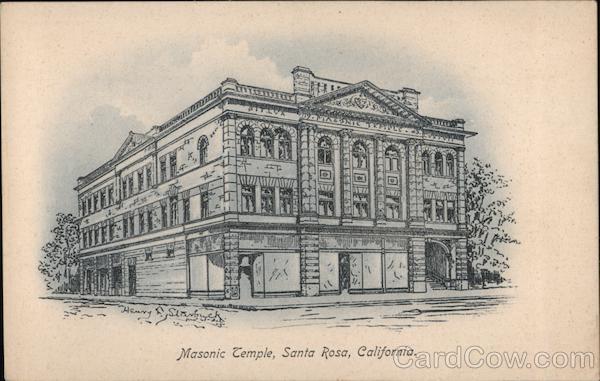 Masonic Temple Santa Rosa California