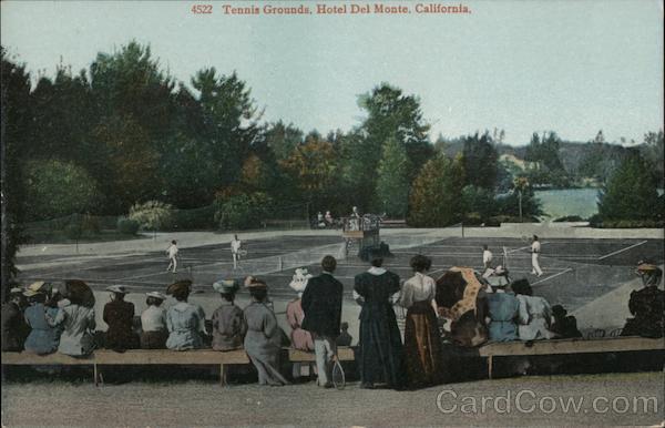 Tennis Grounds, Hotel Del Monte Monterey California