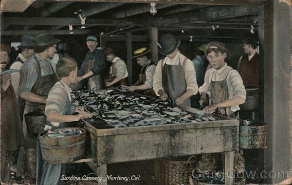 Sardine Cannery Monterey California