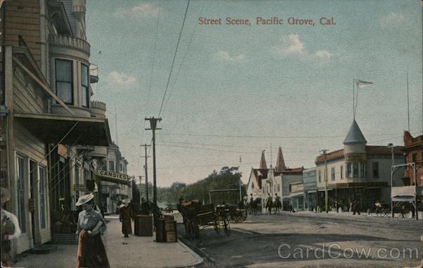 Street Scene Pacific Grove California