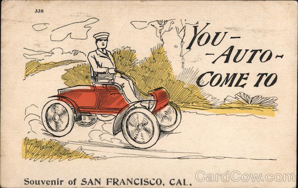 You Auto Come to San Francisco California