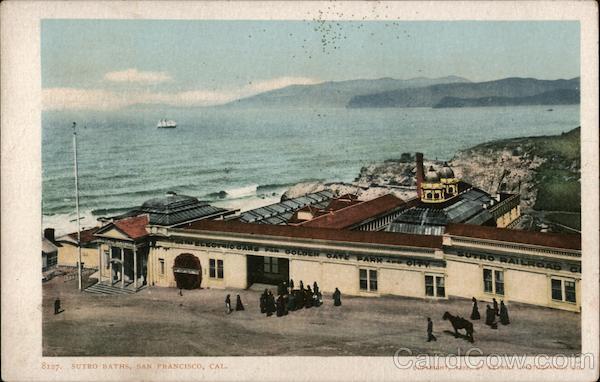 View of Sutro Baths San Francisco California