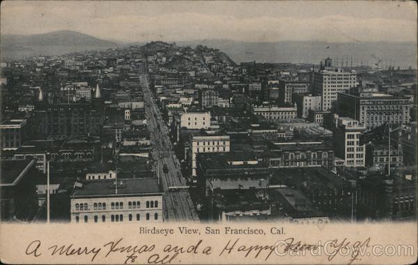 Birdseye View San Francisco California